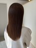 【髪質改善♪】カット＋ヘアサプリストレートパーマ＋FLOWDIA《リファイン》
