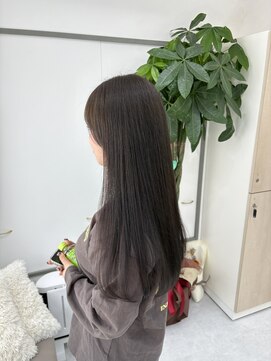 アイズ 横浜(IS) 【JUNKI指名】オリーブグレージュ/横浜/髪質改善