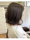 切りっぱなしオリーブベージュ