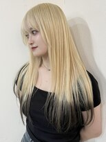 リヴ ウメダ(LIV umeda)&nbsp;ホワイトブロンド/裾カラー/ブリーチ/トリプルカラー【梅田】