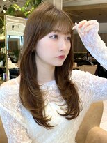 グランド(GRAND) 小顔ワンカールレイヤーベビーバング艶感カラー20代30代【平島】
