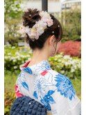 高めアップスタイル