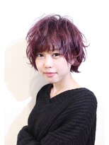 ニューヨークニューヨーク 大久保店(NYNY)&nbsp;チェリーレッド×ショート×パーマ