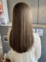 リンダテーラ(Linda tela)&nbsp;【札幌白石】ダブルカラー/グレージュ/艶ロング