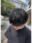 前髪ありサーフカール