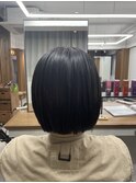 ボブ/ショートボブ/パツッとボブ/切りっぱなし