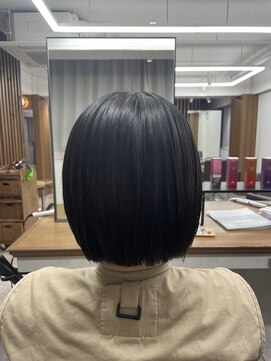 ボブ/ショートボブ/パツッとボブ/切りっぱなし
