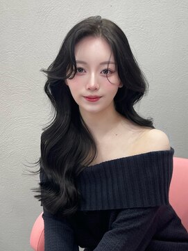 ボタン シブヤ(VOTAN SHIBUYA) 小山悠/抜け感/顔まわり/グレージュ/ブルーブラック/韓国ヘア