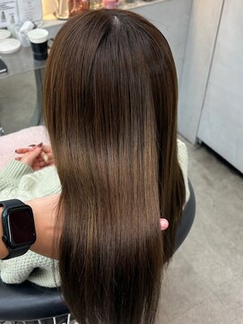 韓国顔周り/ハイレイヤーカット/ミディアムレイヤーカット