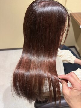 ゼン(Zen.) 美髪矯正×ピンクカラー/Zen.手塚