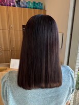 クラップス オル 金沢八景(CLAPS Ore)&nbsp;追浜顔周りレイヤーカット顔周りカットブリーチなしダブルカラー