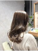 オリーブアッシュ明るめカラー