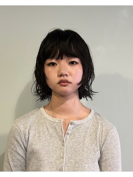 ノラ ヘアーサロン(NORA HAIR SALON) レイヤーパーマミディアムレイヤーボブパーマウルフパーマ