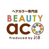 ヘアカラー専門店 BEAUTY aco 郡山店のお店ロゴ