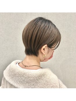 スリー(Three)の写真/骨格に合わせたショートで魅力を引き出し、扱いやすい髪型へ導くサロン♪