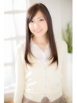 ヘアーショップ エヌアンドエー 幸手店(hairshop N&A)&nbsp;斜めバング☆憧れつやつやストレート