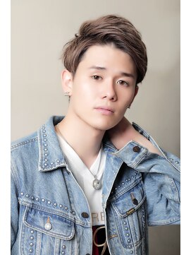 イグレックビス(igrek bis) IGREKBISツーブロック×無造作×ネープレス×マッシュショート