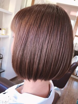 92%天然由来のオーガニックヘアカラー☆アロマの癒しとお肌への優しさを実感！