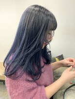 チクロヘアー(Ticro hair) AOI_シアーブルー！