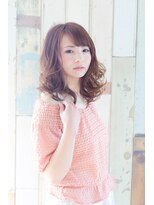 ヘアーズ ロッソ テラス(hair's ROSSO TERRACE)&nbsp;【鶴見】伸ばしかけ 無造作 ふわミディ☆[30代40代50代]