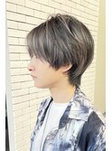 コントラストカラー/マニッシュショート/小顔/無造作