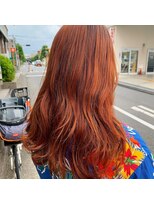 オズギュルヘア(Ozgur hair) ハイライト×オレンジヘア