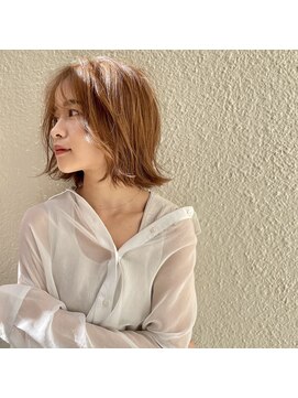 フェリア 池田(FERIA) 【FERIA 池田】大人かわいいボブ＊フェザーバング