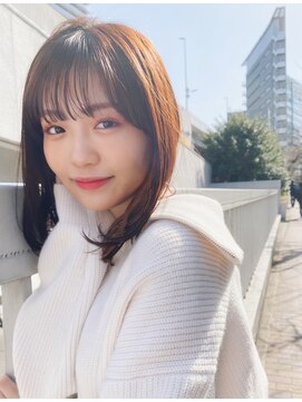 リップス レイ ギンザ(LIPPS Ray GINZA) ワンカールストレートシースルーバング