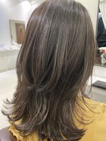 インビテーション(invitation)&nbsp;レイヤースタイル×ハイライトグレージュ