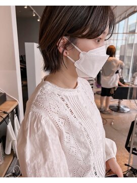 ヘアーエスクールシーユー 枚方T-SITE店(hair S.COEUR×Cu) ハンサムショート×ウルフカット