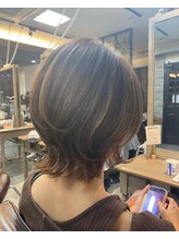 トランクヘアデザイン 大宮(TRUNK hair design) ウルフショートボブ