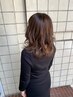 【新規】　髪質改善　イノアフルカラー+カット+トリートメント ¥8140　