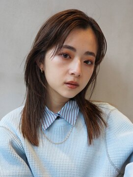 ニコ トウキョウ(nico TOKYO) イメチェン大人可愛い小顔カットフェミニンダークアッシュ