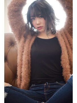 ラフィスヘアーゴート 大和八木店(La fith hair goat) 外国人風☆ダブルカラーグレージュカラー