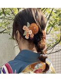 ヘアセット/ヘアアレンジ/成人式/和装/結婚式/2次会/浴衣