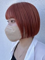 ヌークバイラヴェスト 四日市(neuk by lovest)&nbsp;ぷつっとボブ×カッパーレッド