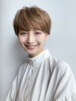 アイティー バイ アルバム 中野店(IT by ALBUM)&nbsp;マッシュショート_マチルダボブピンクベージュ_9366