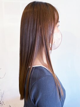 レポヘアー(Repos hair) 20代30代40代大人可愛い髪質改善カラー艶感ストレート透明感