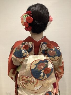 すみれ美容室 セットアレンジ