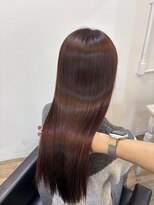 エトバイイオエ(et by ioe)&nbsp;黒髪/ボブルフ/ネビージュ/小顔/ワンレン/髪質改善/グレージュ