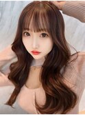 【kumu】韓国風レイヤー/艶髪ブラウン/栄/名古屋