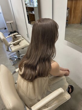 シアー(siar) ミルクティーベージュ