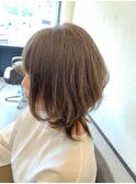 グレージュ☆ミディアムレイヤー
