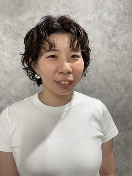 コーパル(copal) ナチュラルに決まる・ニュアンスショートパーマスタイル