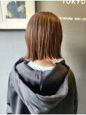 【新宿penelope】切りっぱなしボブ×イルミナカラー！遠藤至