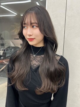 ロール 博多(Role) ミニウルフレイヤーカット顔周りカット前髪カット韓国ロング博多