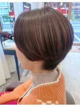 ウイ バイ ファースト 北四番丁店(u'i by first) マッシュショートスタイル