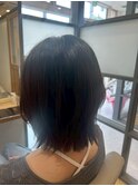 小顔美人レイヤーカット×アッシュカラー30代40代50代