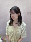 【竹内哉汰】20代30代 結んで可愛いレイヤー×ショコラブラウン