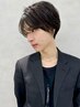 【冨永指名】メンズセンターパート＆曲がる縮毛矯正 ￥13,000